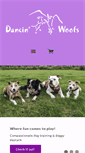 Mobile Screenshot of dancinwoofs.com